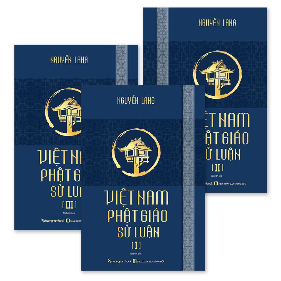 Hình ảnh Sách Boxset Việt Nam Phật Giáo Sử Luận (Bộ 3 cuốn) (Tái bản năm 2022)