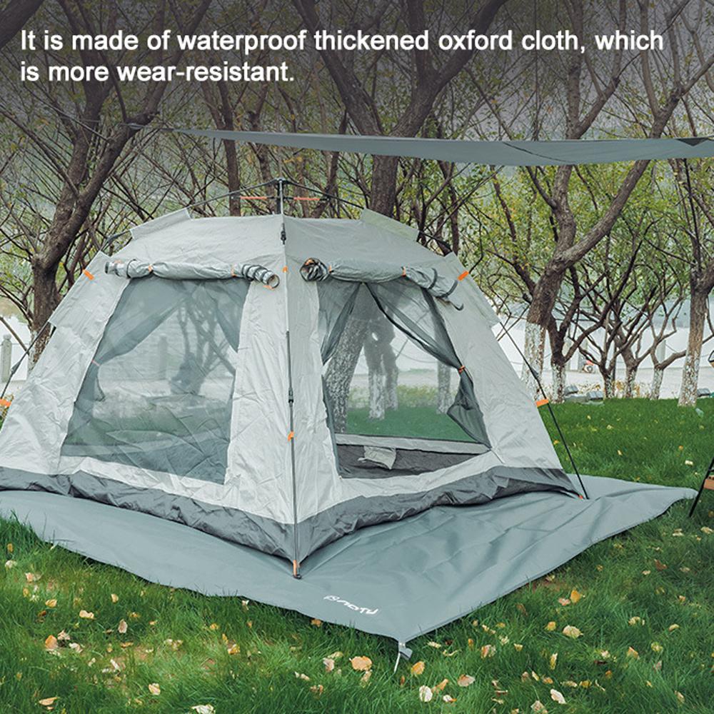 Outdoor Waterproof Camping Floor Mat Thicken Picnic Mat Wear-resistant Oxford Cloth Ground Pad Multifunctional Moisture-proof Ground Mat