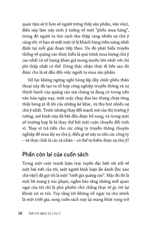 Trả Phí Mua Sự Chú Ý - Quảng Cáo Sáng Tạo Trong Thế Giới Kỹ Thuật Số