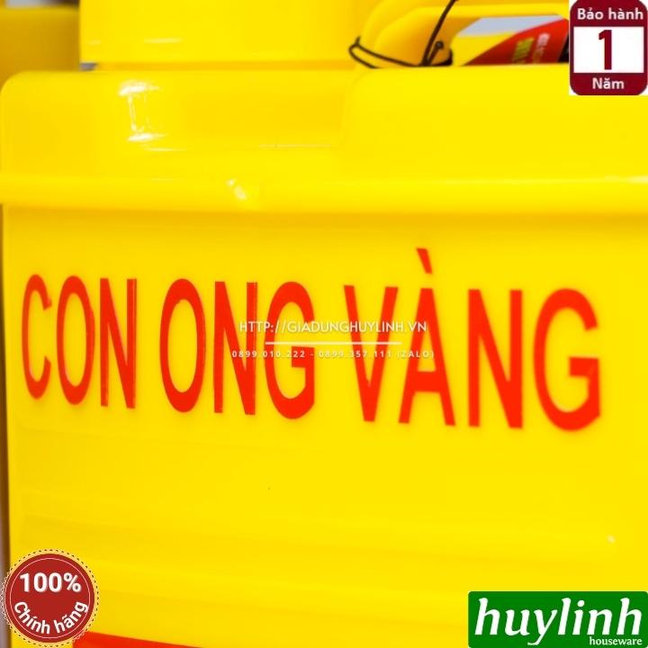 Bình xịt điện phun thuốc trừ sâu Con Ong Vàng COV20-DP - 20 lít - Bơm đôi - 12V/12AH - Thương hiệu Oshima