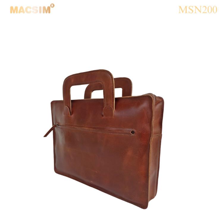 Túi da cao cấp Macsim mã MSN200