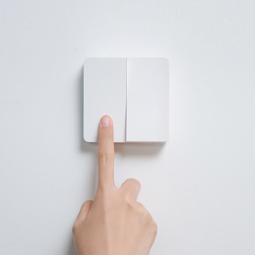 Xiaomi Mijia Wall Switch Compatible with Traditional and Smart Lights Three Buttons Control Wall Switch For Mijia