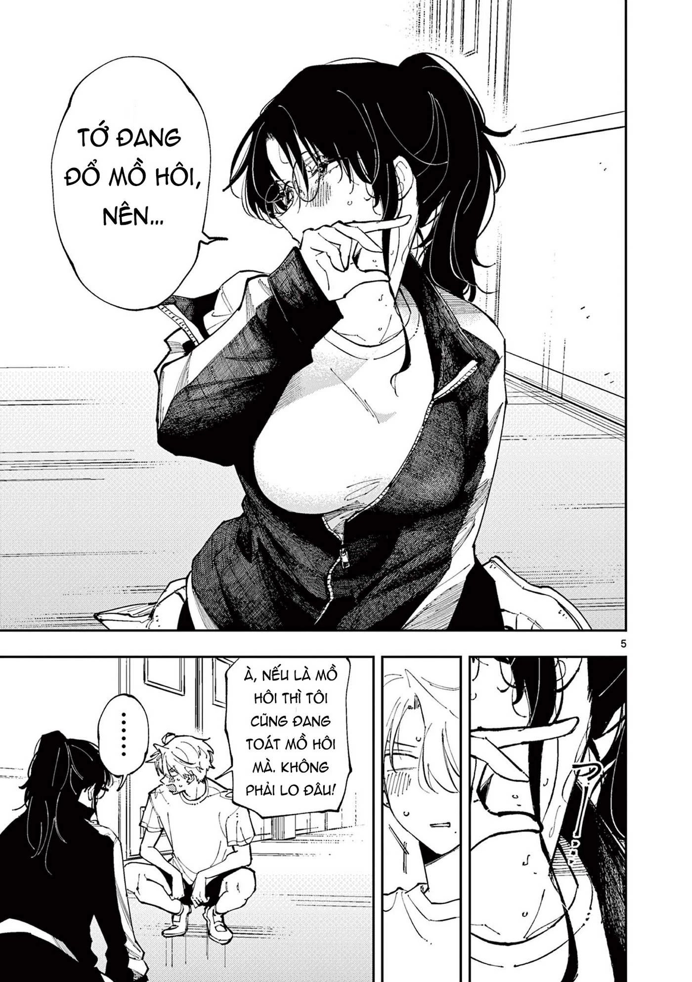 cậu bạn bàn bên cứ nhìn tôi bằng ánh mắt đó - tonari no seki no yatsu ga souiu me de mitekuru chapter 5 5