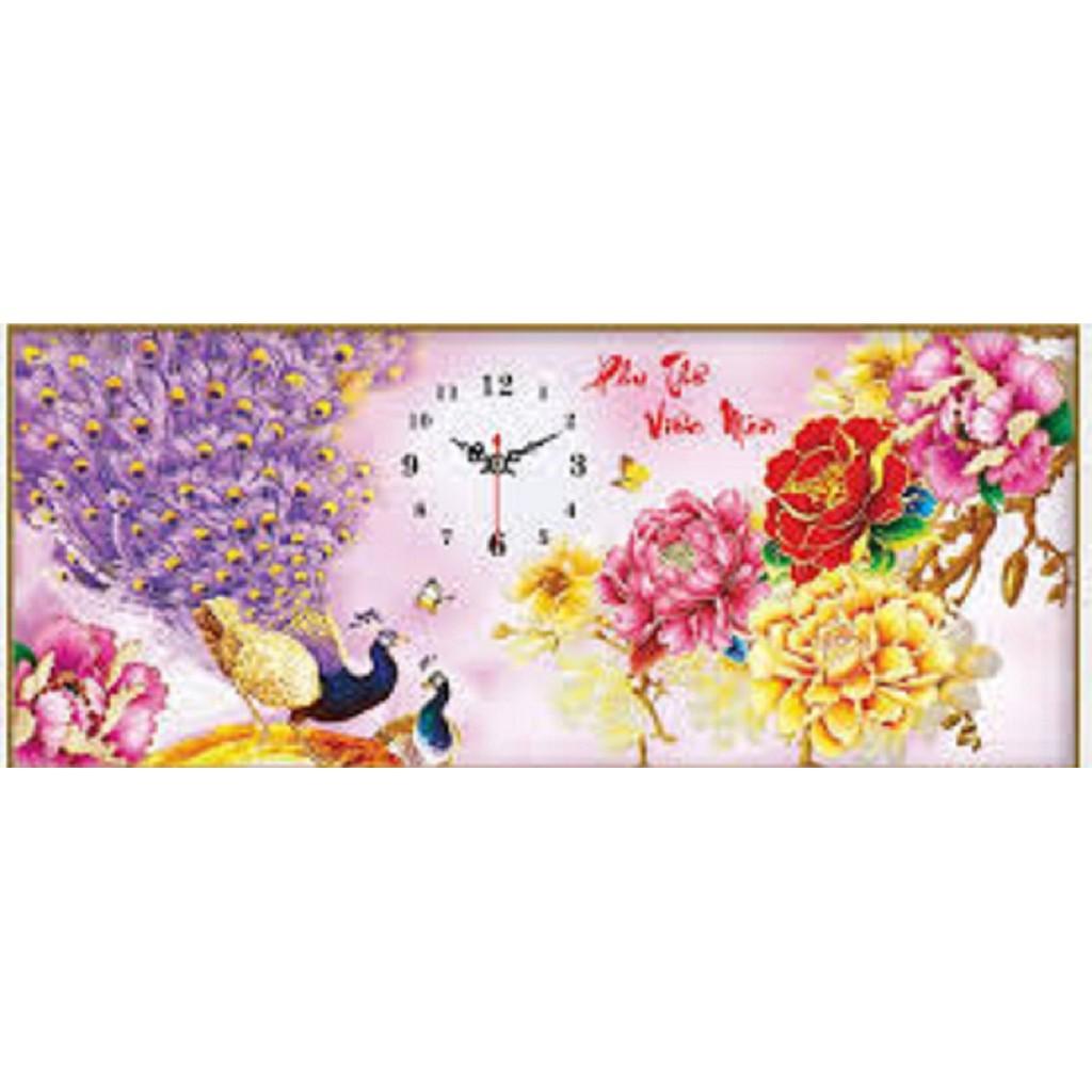 Tranh thêu chữ thập Phu thê viên mãn - LV3161