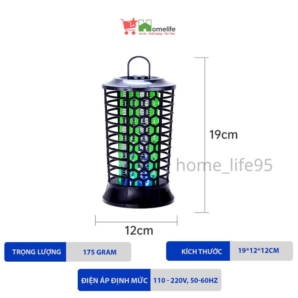 Đèn bắt muỗi hình trụ mosquito trap, đèn bẫy muỗi, côn trùng thông minh thế hệ mới có lớp lưới điện 3D siêu diệt muỗi