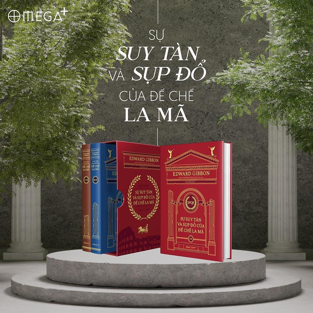 Sách Sự Suy Tàn Và Sụp Đổ Của Đế Chế La Mã - Alphabooks - BẢN QUYỀN