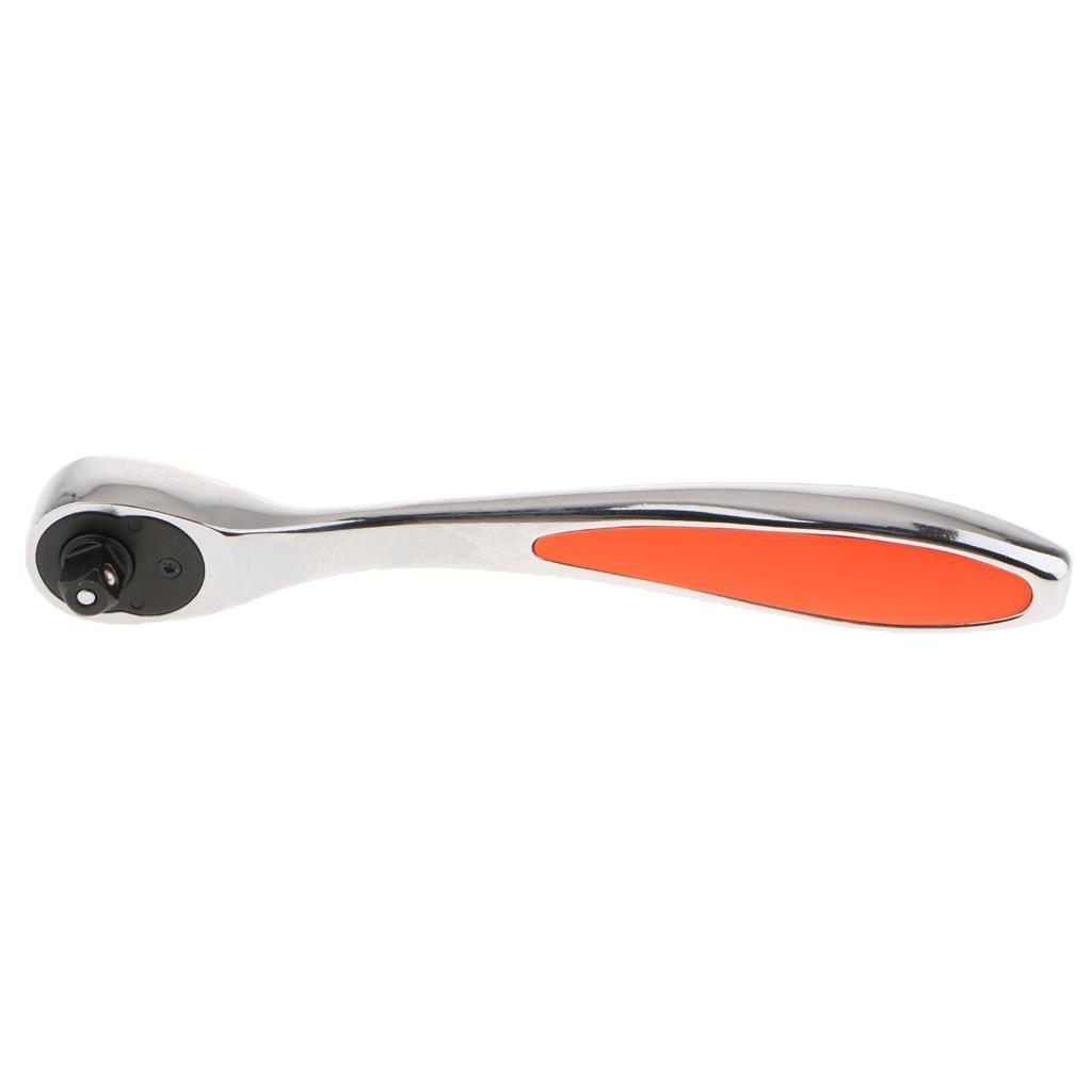 Mirror Steel Fast Ratchet Wrench Spanner Hand Repair Tool - 10mm