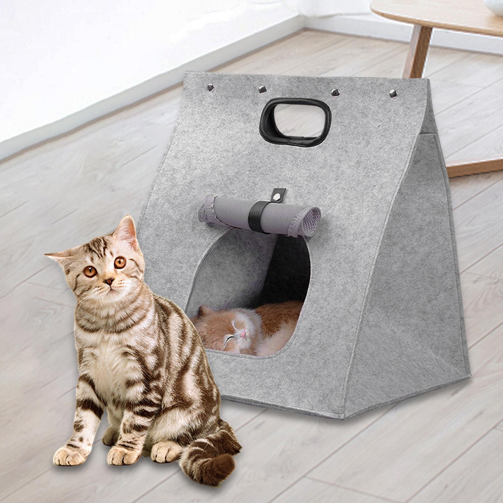 Cats Travel Carrier Handbag Kennel for Small Dogs Rabbit Medium Large Cats