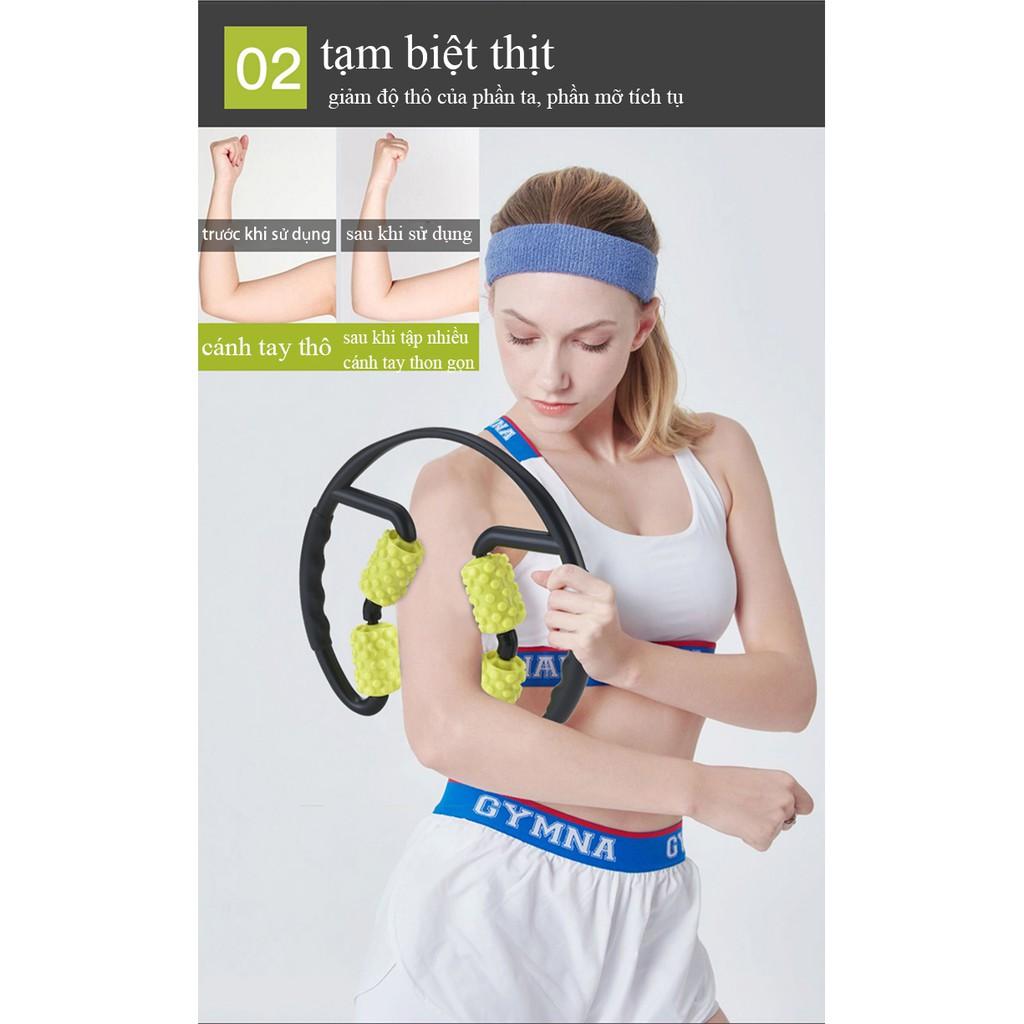 Dụng cụ massage toàn thân 360 độ, massage sâu, chân thon gọn, giảm đau nhức của các cơ - Home and Garden
