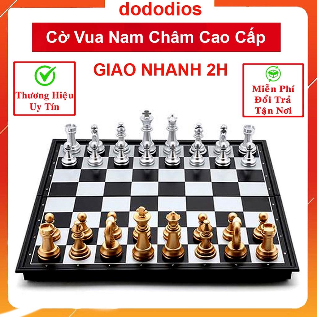 Cờ vua nam châm cao cấp - 32x32cm - Chính hãng dododios