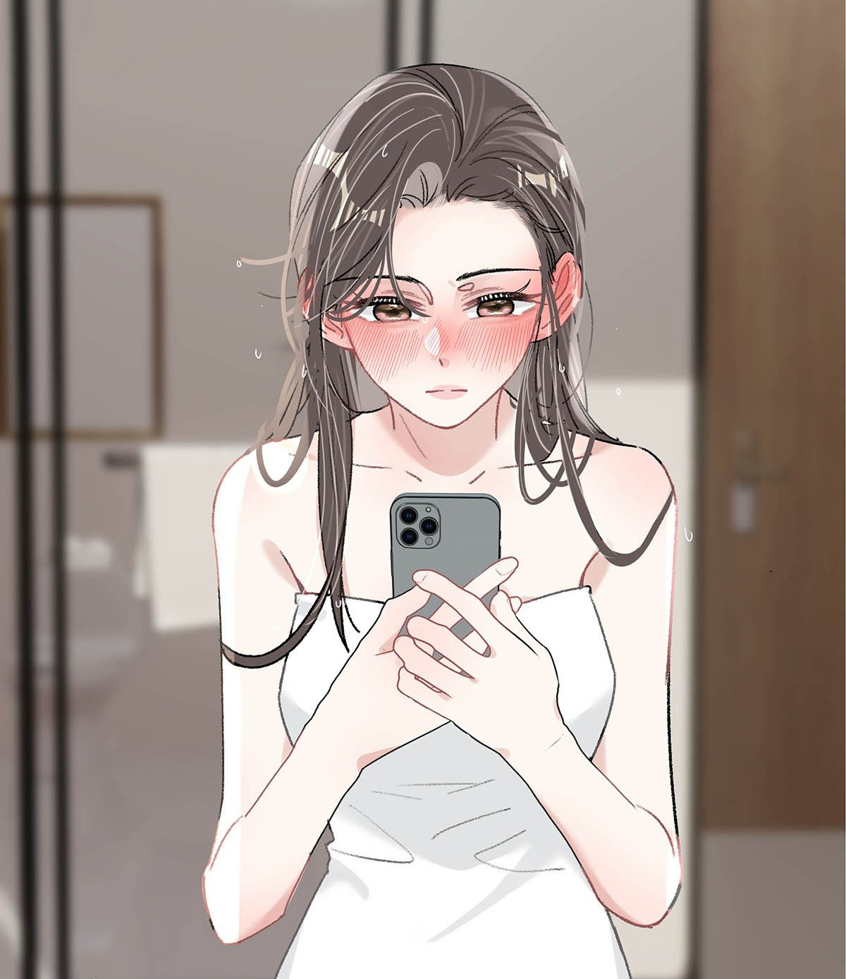 bị mẹ kế là ảnh hậu cưỡng ép yêu trong show thực tế chapter 43 16