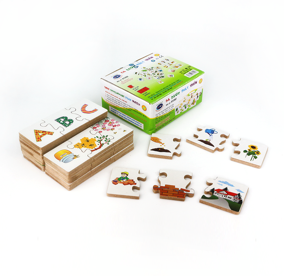 Đồ chơi gỗ Winwintoys, bộ ghép hình Ba bước phát triển