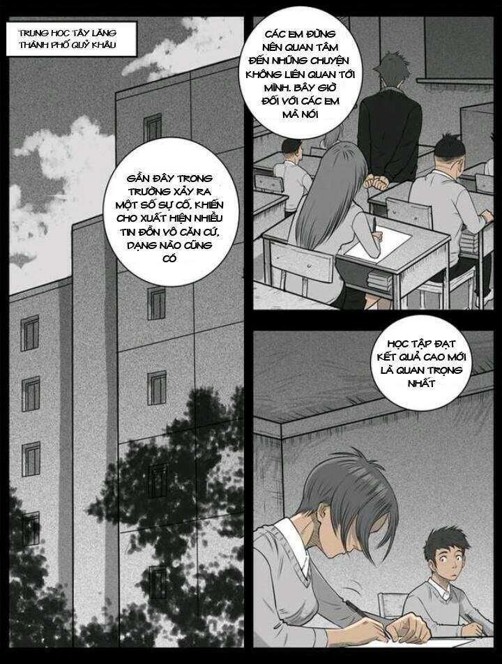 những câu chuyện kinh dị ở trường trung học tây lăng chapter 9 16