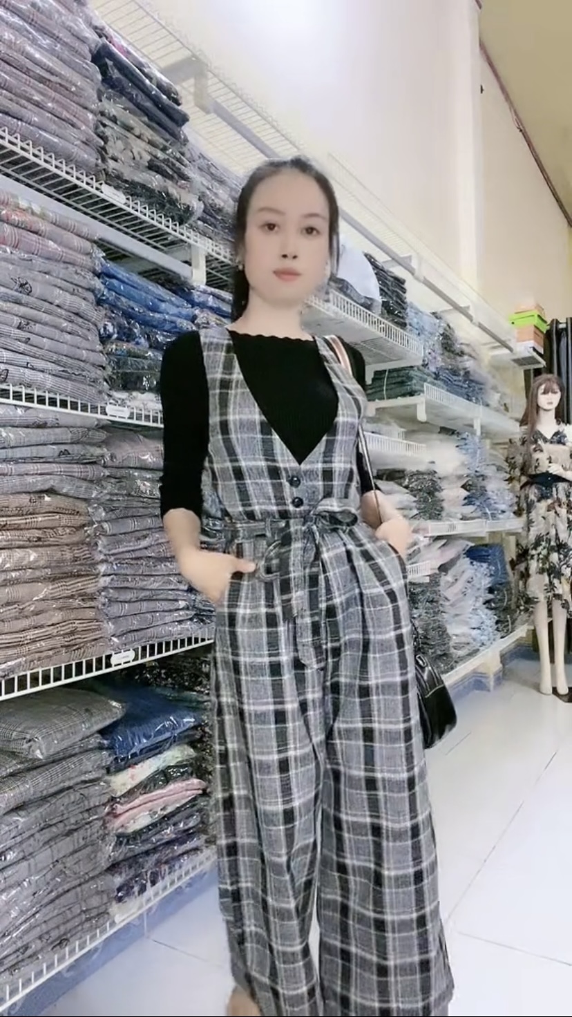 Set áo dệt kim chất lượng cao myqlothing kèm jum yếm dài cá tính