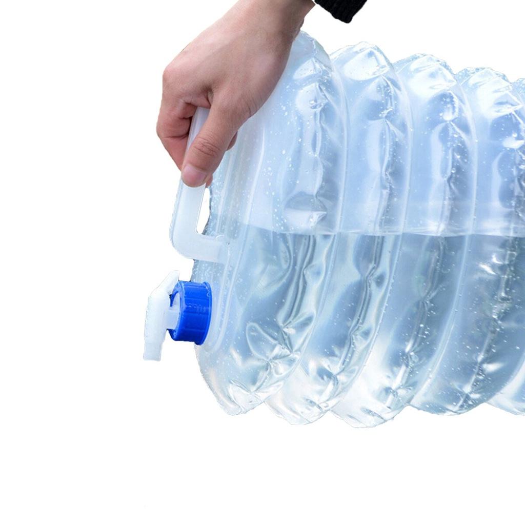 AA Collapsible Bottle, Outdoor Camping Picnic Barbecue Water Container Bucket
