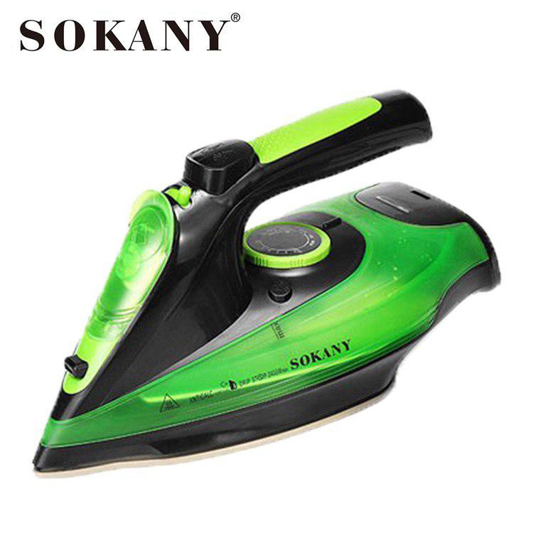 Bàn là hơi nước cầm tay không dây SOKANY cao cấp công suất lớn 2400W với 5 chế độ ủi phù hợp với mọi gia đình - HÀNG CHÍNH HÃNG - DELIYA