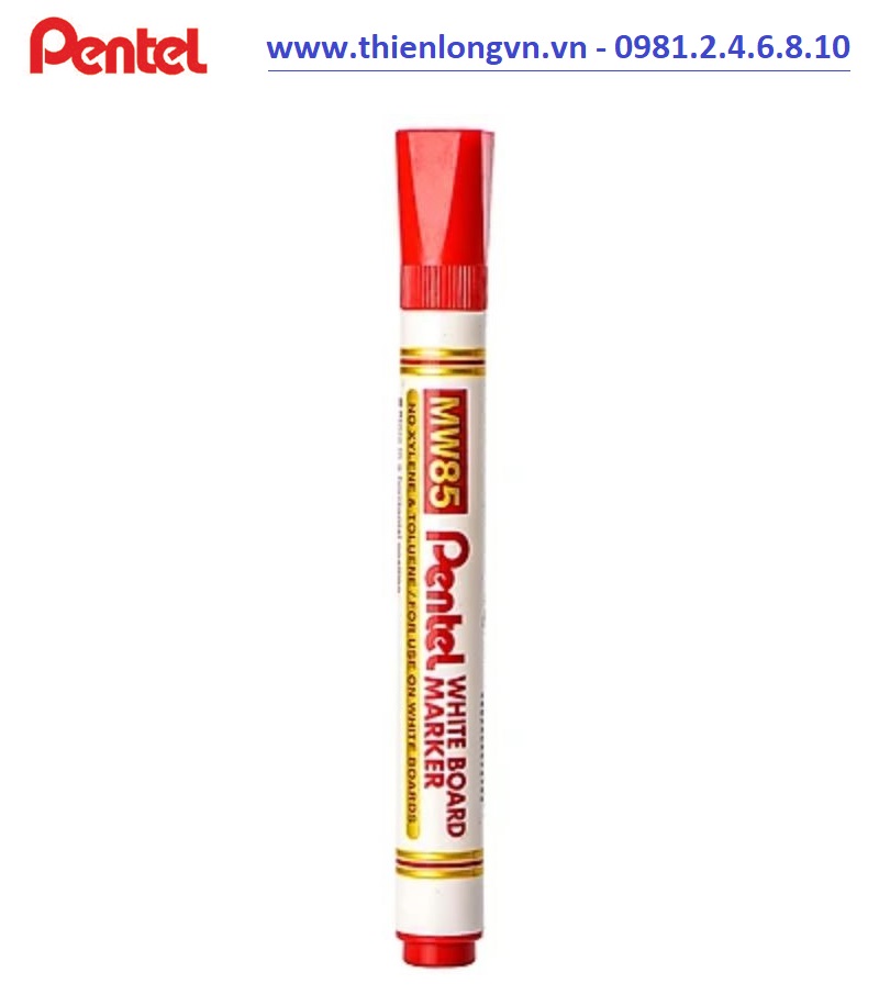 Bút viết bảng Pentel- MW85 màu đỏ