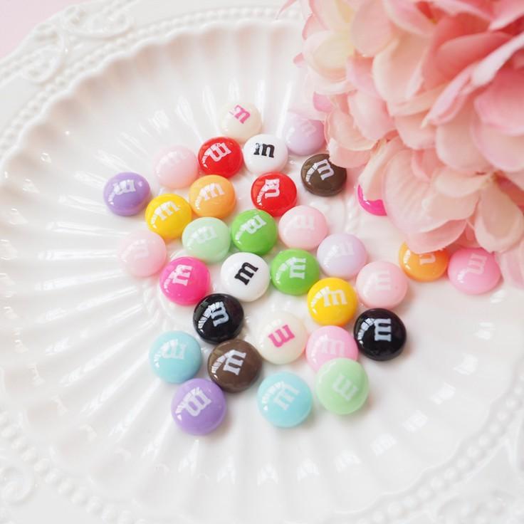 Chuyên Charm * Mẫu charm kẹo M&M cho các bạn làm trang trí vỏ điện thoại, làm Jibbitz, DIY