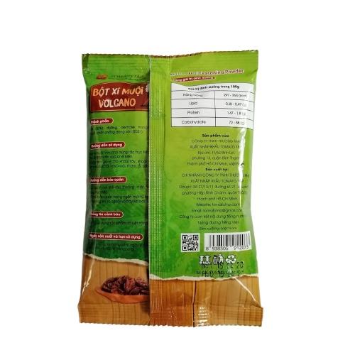 Gói 100g Bột Xí Muội Valcano