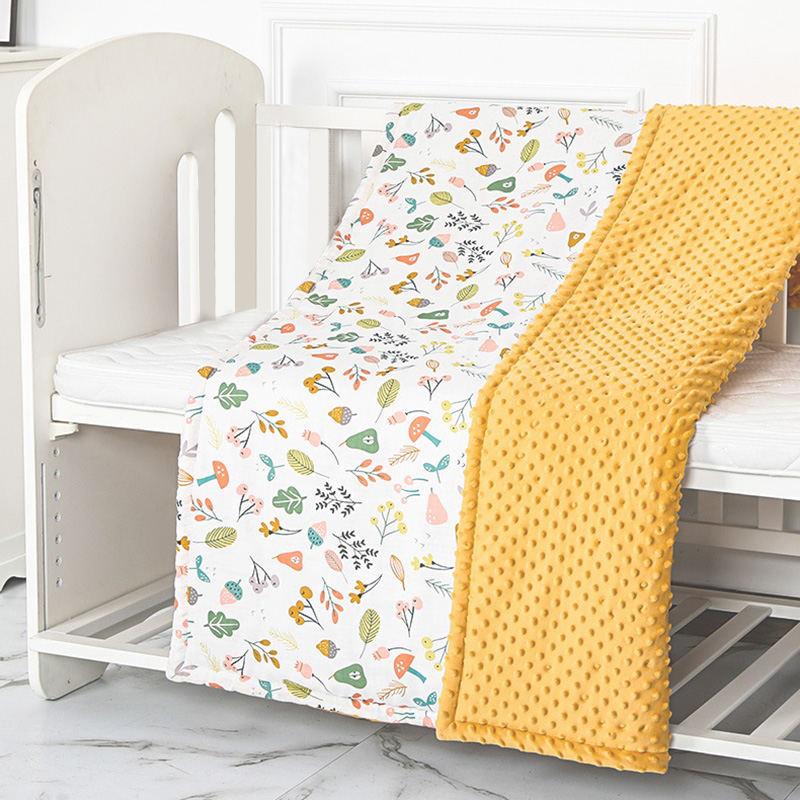 Cho Bé Bộ Chăn Ga Gối Cotton Swaddle Cho Bé Sơ Sinh Giường Trẻ Sơ Sinh Trẻ Em Chần Gòn Đầm Bọc Hoạt Hình Cho Bé Chăn Ga Gối