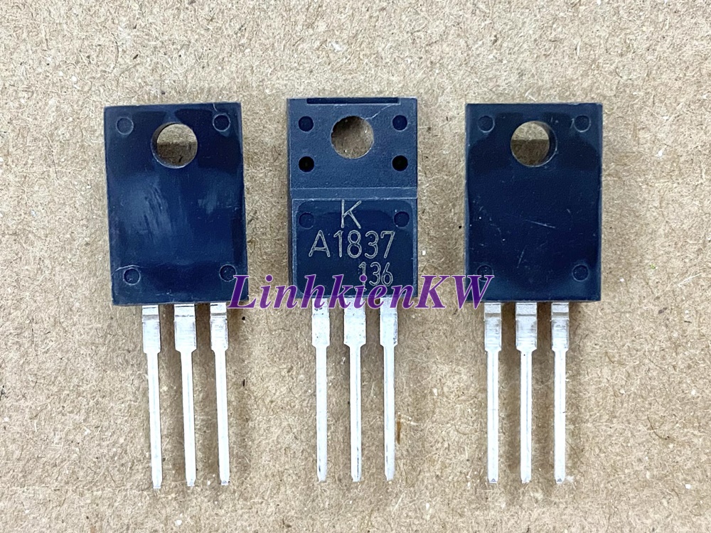 Transistor A1837 chân đồng Mới Chính gốc KEC 100%.