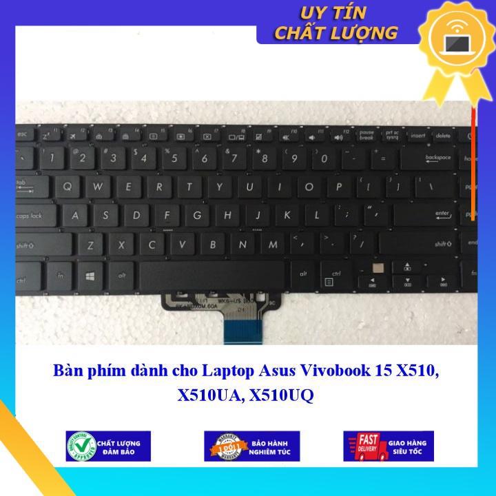 Bàn phím dùng cho Laptop Asus Vivobook 15 X510 X510UA X510UQ - Hàng Nhập Khẩu New Seal