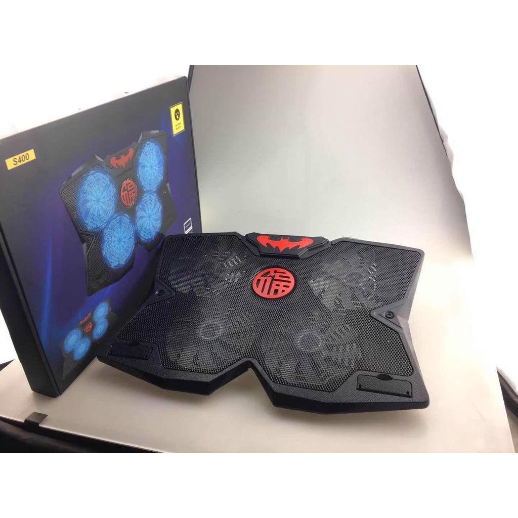 Đế Tản Nhiệt Laptop Cooling Pad S400 có led