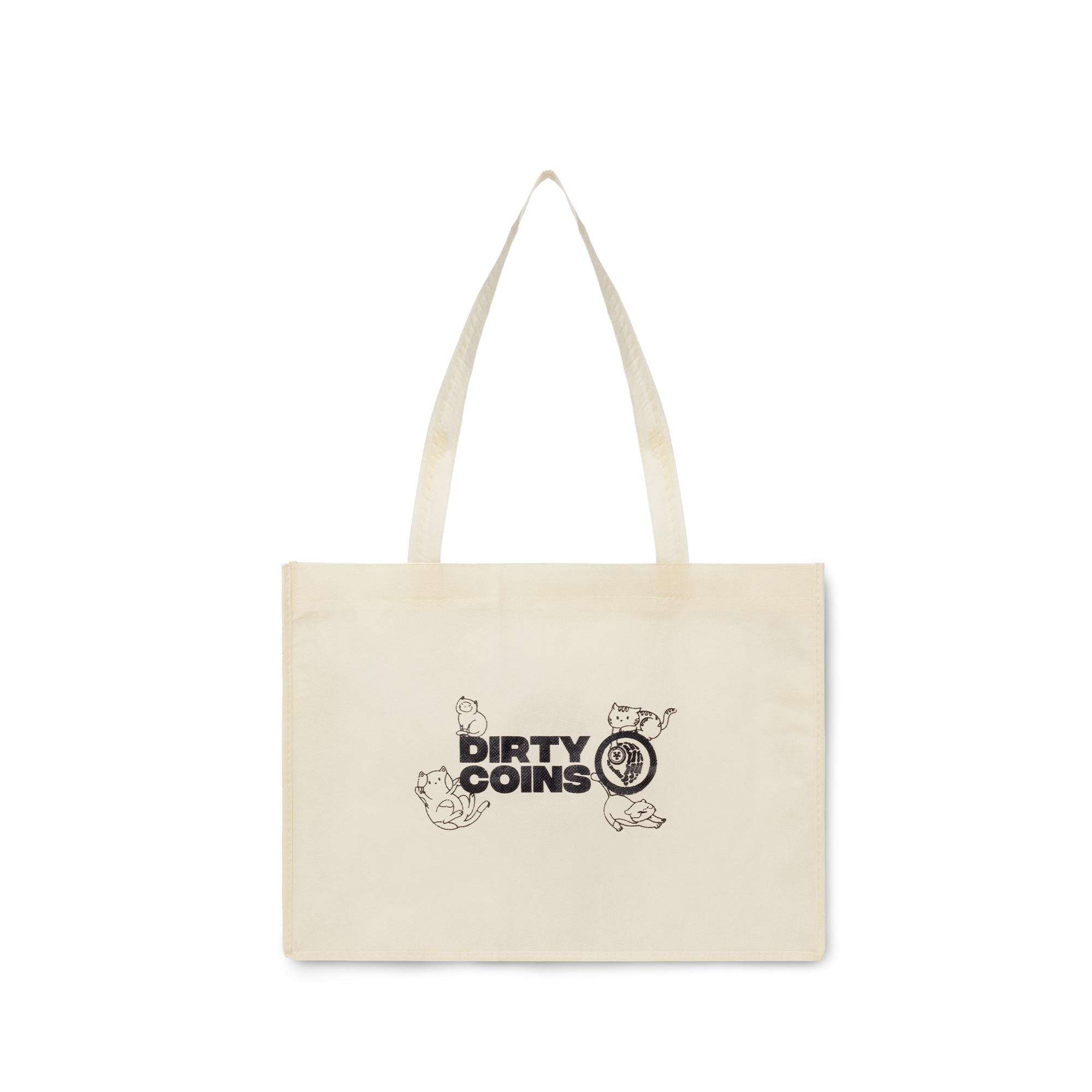 Túi DirtyCoins Chonky Kittens Tote Bag - Cream