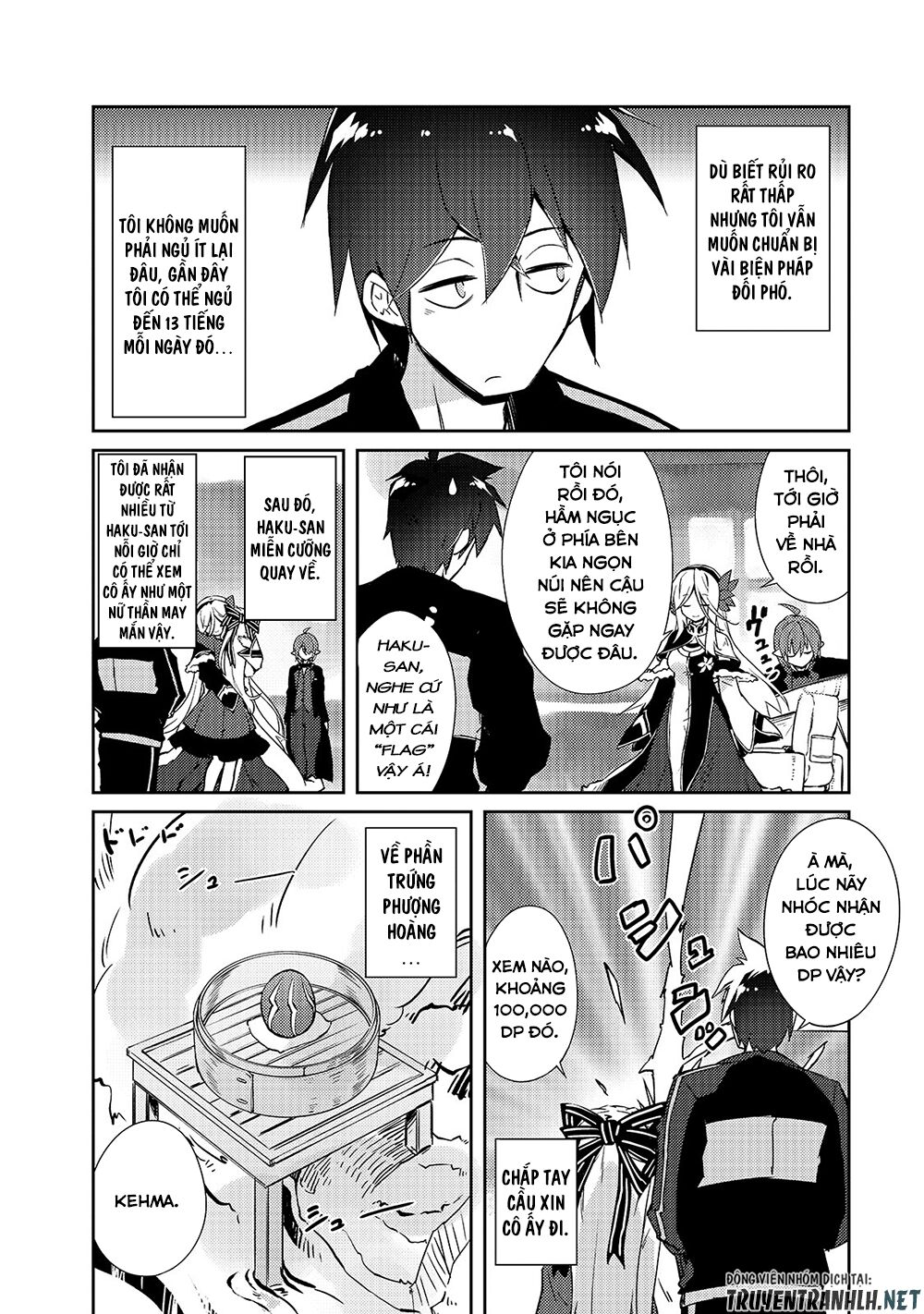 chủ nhân của mê cung rất lười chapter 18 20