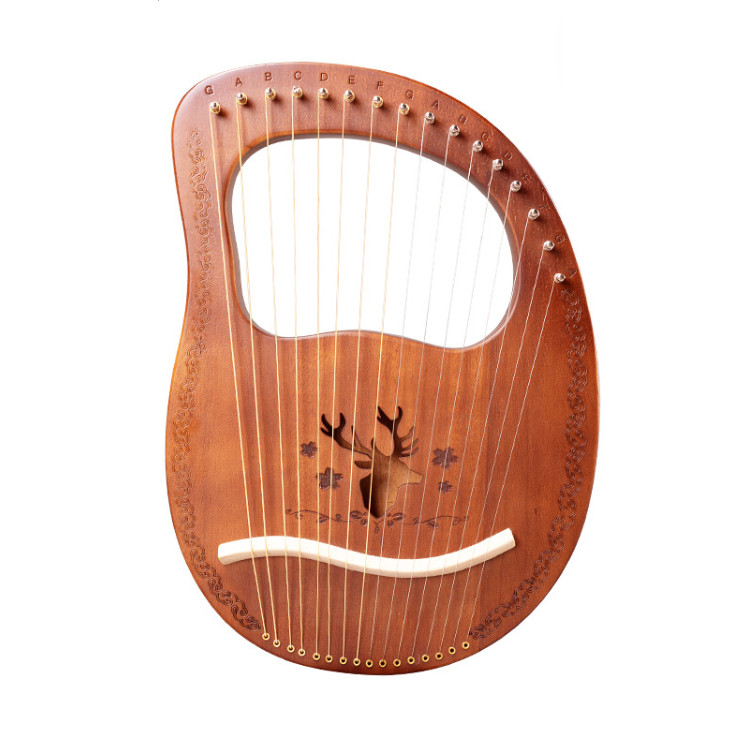 Đàn Lyre 16 dây đàn hạc Lyre Harp IME001616-MS 3 Màu Đầy đủ phụ kiện LOẠI 16 DÂY tặng đàn kalimba 17 phím gỗ nguyên khối Mahagony PJLIM72