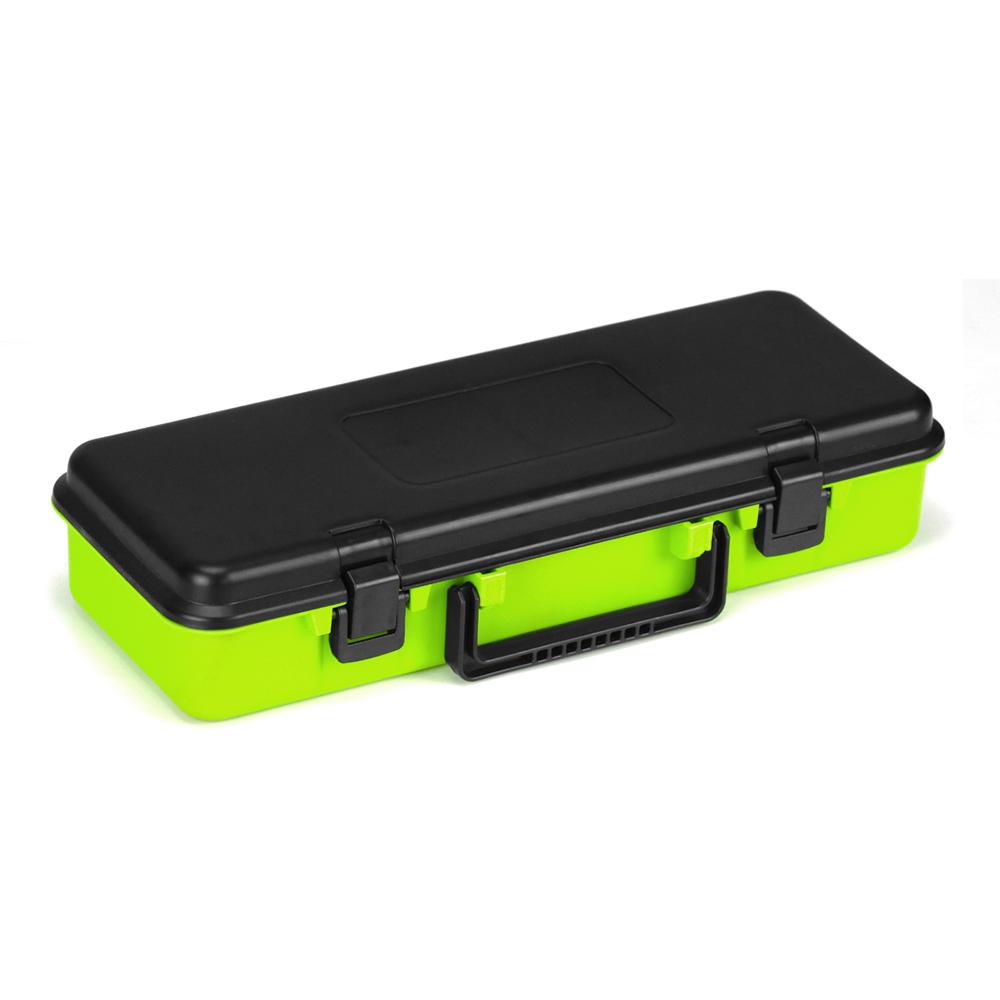 Hộp Đựng Mồi Câu 4 Ngăn Có Tay Cầm Không Thấm Nước Fishing Box Lure Case