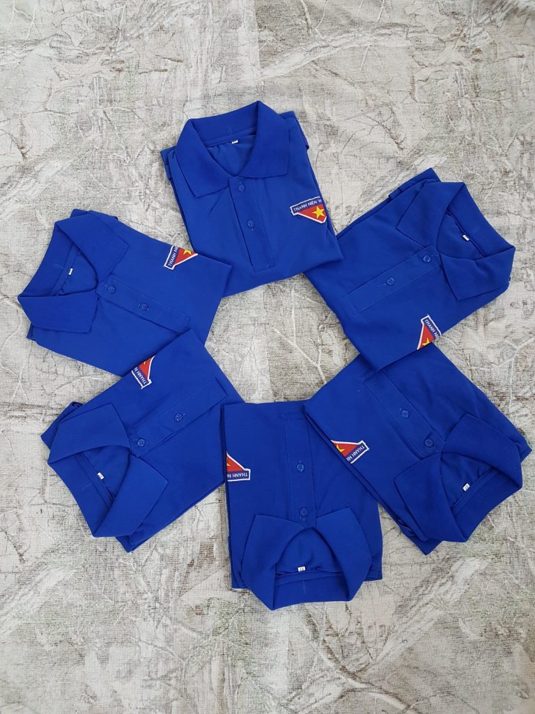 Áo phông đoàn thanh niên 2 form nam nữ riêng