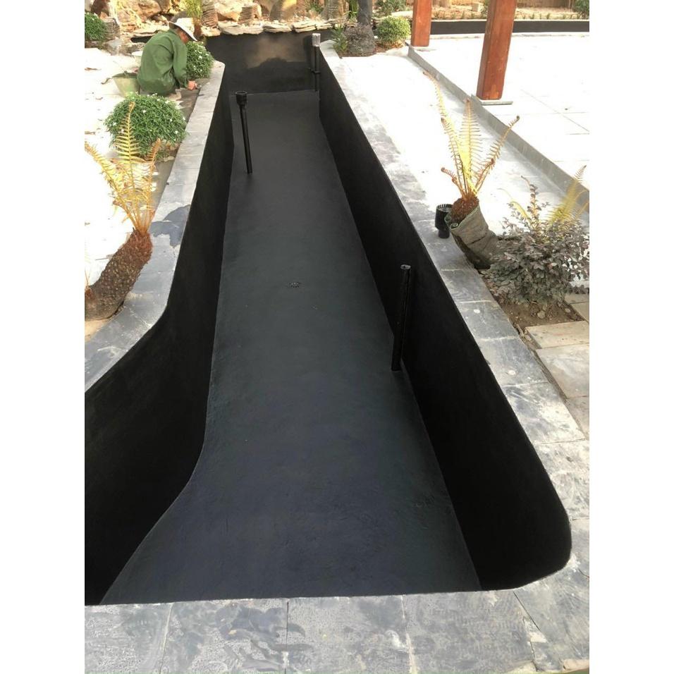 Sơn Chống Thấm Hồ Cá, Bể Cá Koi Gốc Bitum TAIKO BITSUN/Thùng 18 Lít- Keo Chống Thấm Bể Cá Koi, Mái Nhà, Móng Nhà, Bể Âm
