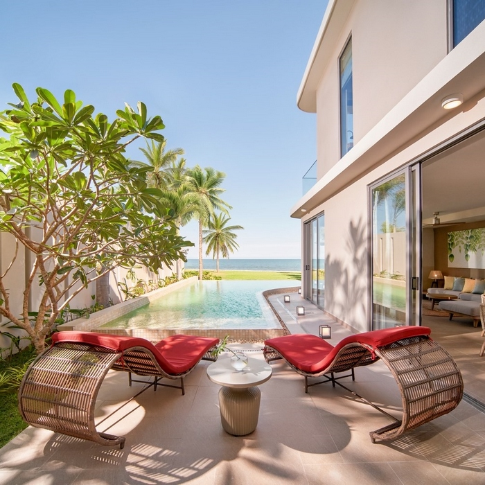 Ixora Ho Tram by Fusion Resort 5* Vũng Tàu - Trọn Gói Gồm Xe Đưa Đón Từ Sài Gòn Dành Cho 02 Người, Buffet Sáng, Hồ Bơi, Bãi Biển Riêng