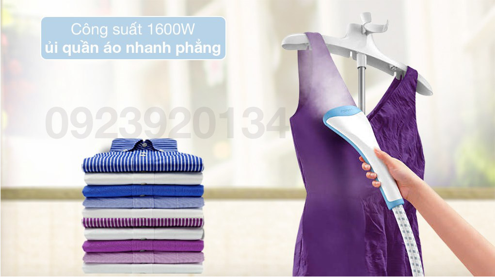 Bàn là cây 1600w, diệt khuẩn Philips GC482/29 - Hàng chính hãng