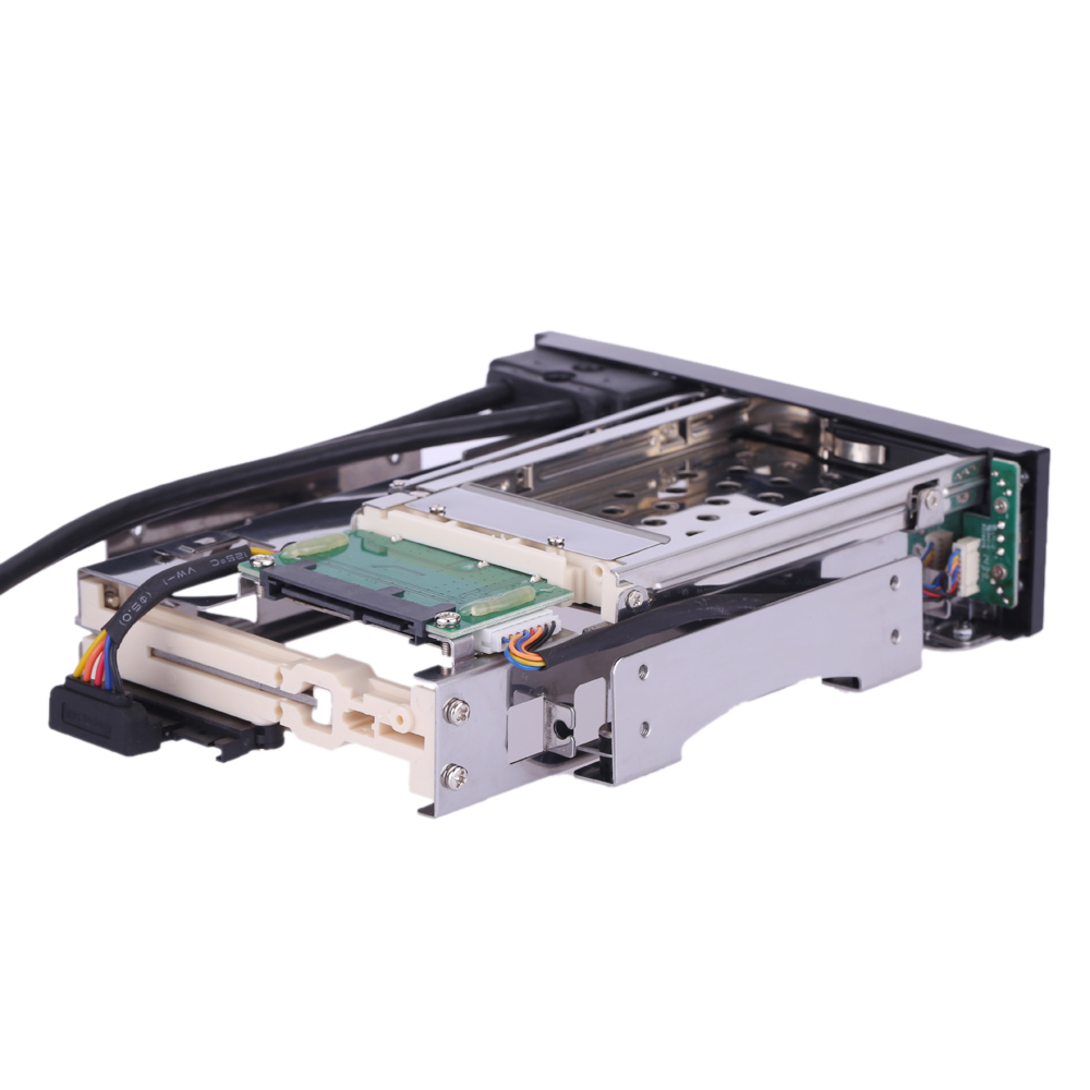 Ổ Cứng HDD & SSD Dual Bay 3.5 Inch Khay Caddy Có Đế Gắn Với Giá Đỡ Di Động 2.5 Inch SATA Iii
