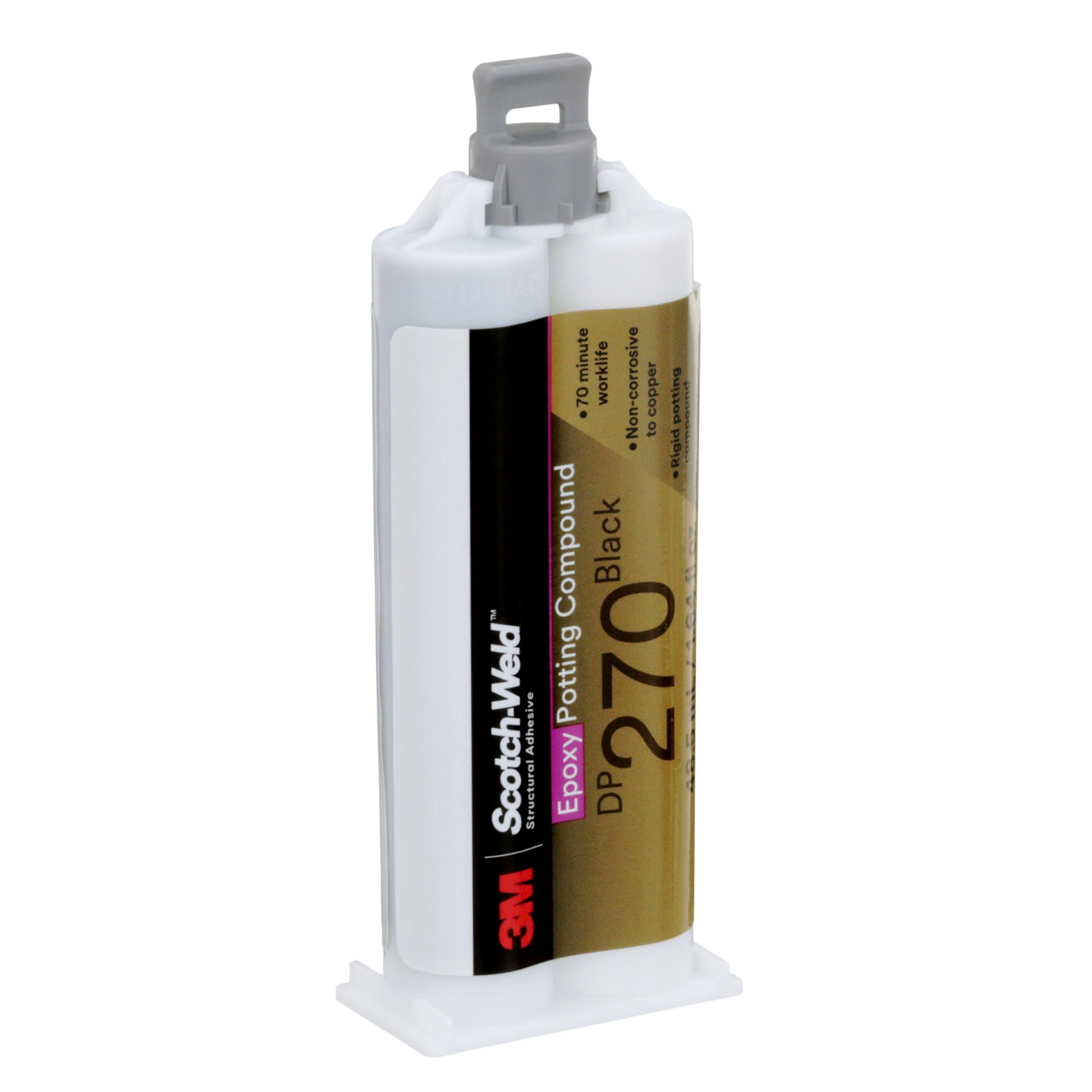 Keo Cường Lực Cao 3M Scotch-Weld DP270, Màu Đen, 48.5 mL, 12 Chai/Thùng