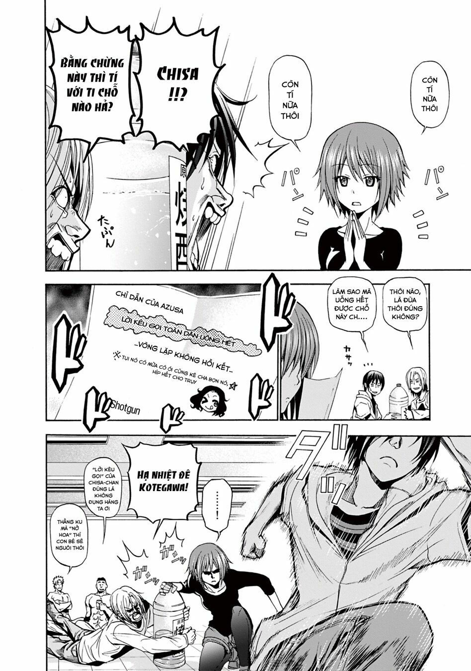 cô gái thích lặn - grand blue chapter 8 10