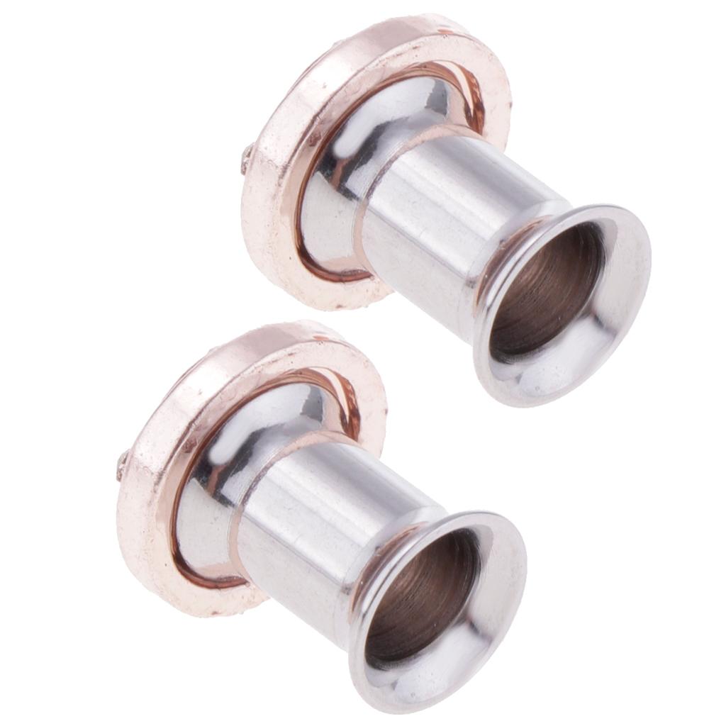 Stainless Piercing Round Ear Expanders Rose Gold Ear Piercing Jewelry  6mm
