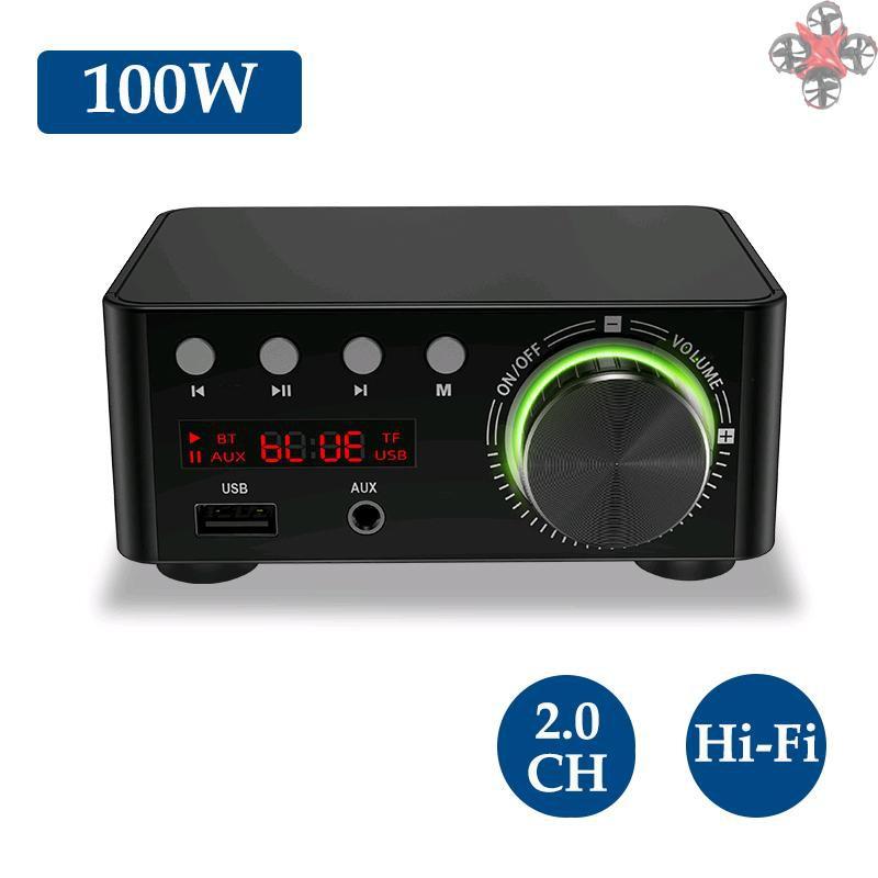 CHANNEL Bộ Khuếch Đại Âm Thanh Kỹ Thuật Số Bt5.0 100w