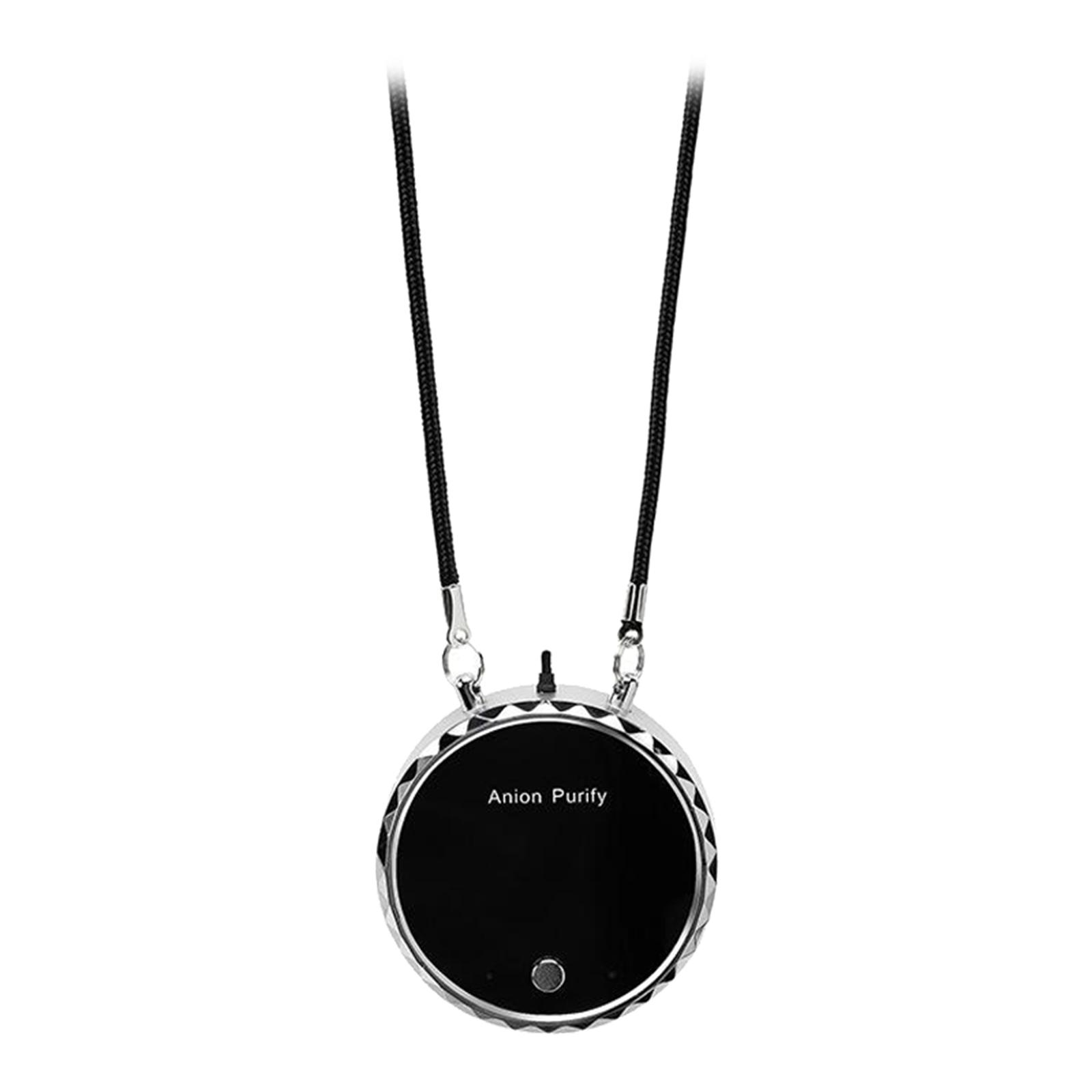 Wearable Air Purifier Personal Air Purifier, Necklace Around The Neck, Travel Size Negative Ion Generator, Remove Smoke Smell