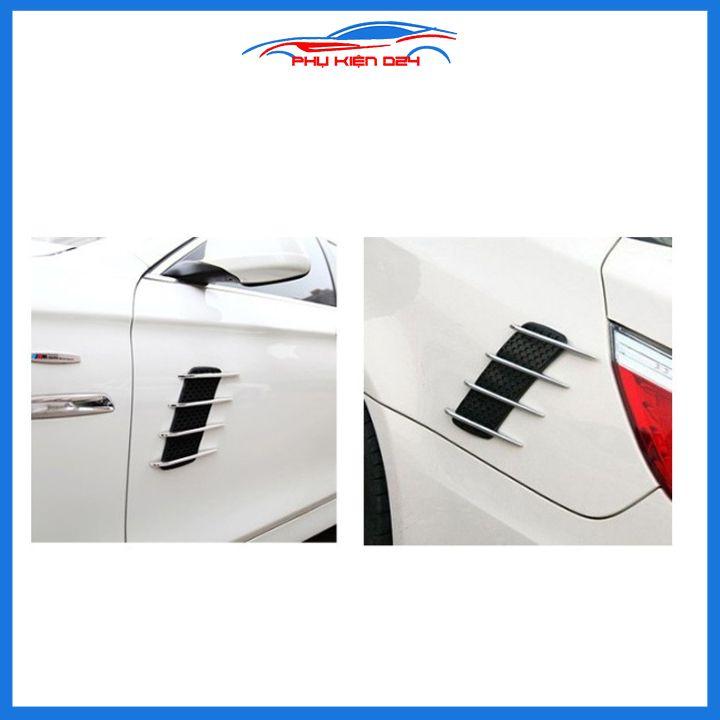 Ốp mang cá thể thao trang trí mô phỏng cửa hút gió trang trí bảo vệ thân xe