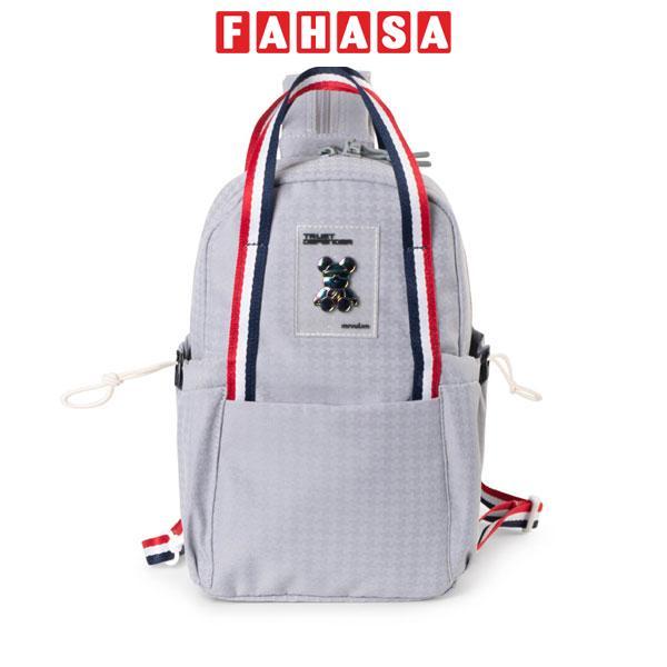 Ba Lô Teen - Mr.Vui 1047 - Màu Xám Trắng