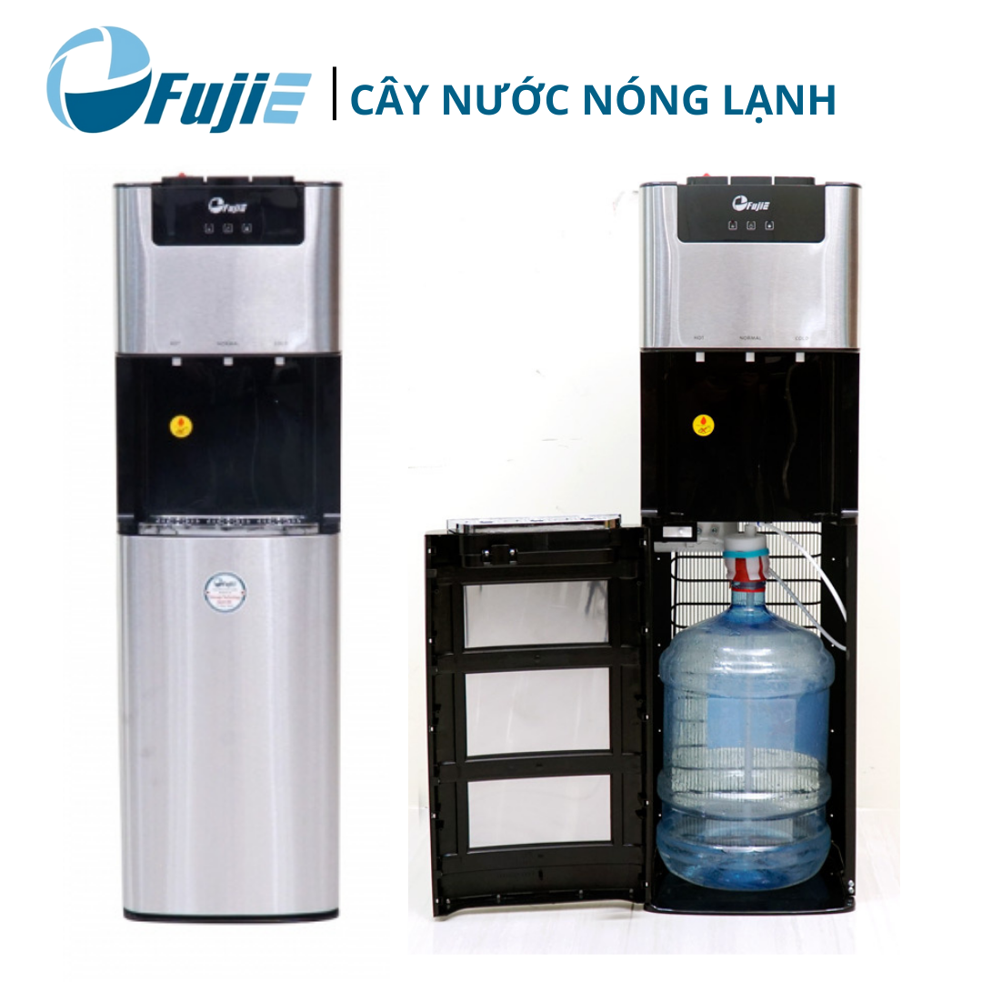 Cây nước nóng lạnh bình âm cao cấp FujiE WD7500C, làm lạnh nhanh bằng Block - Hàng chính hãng