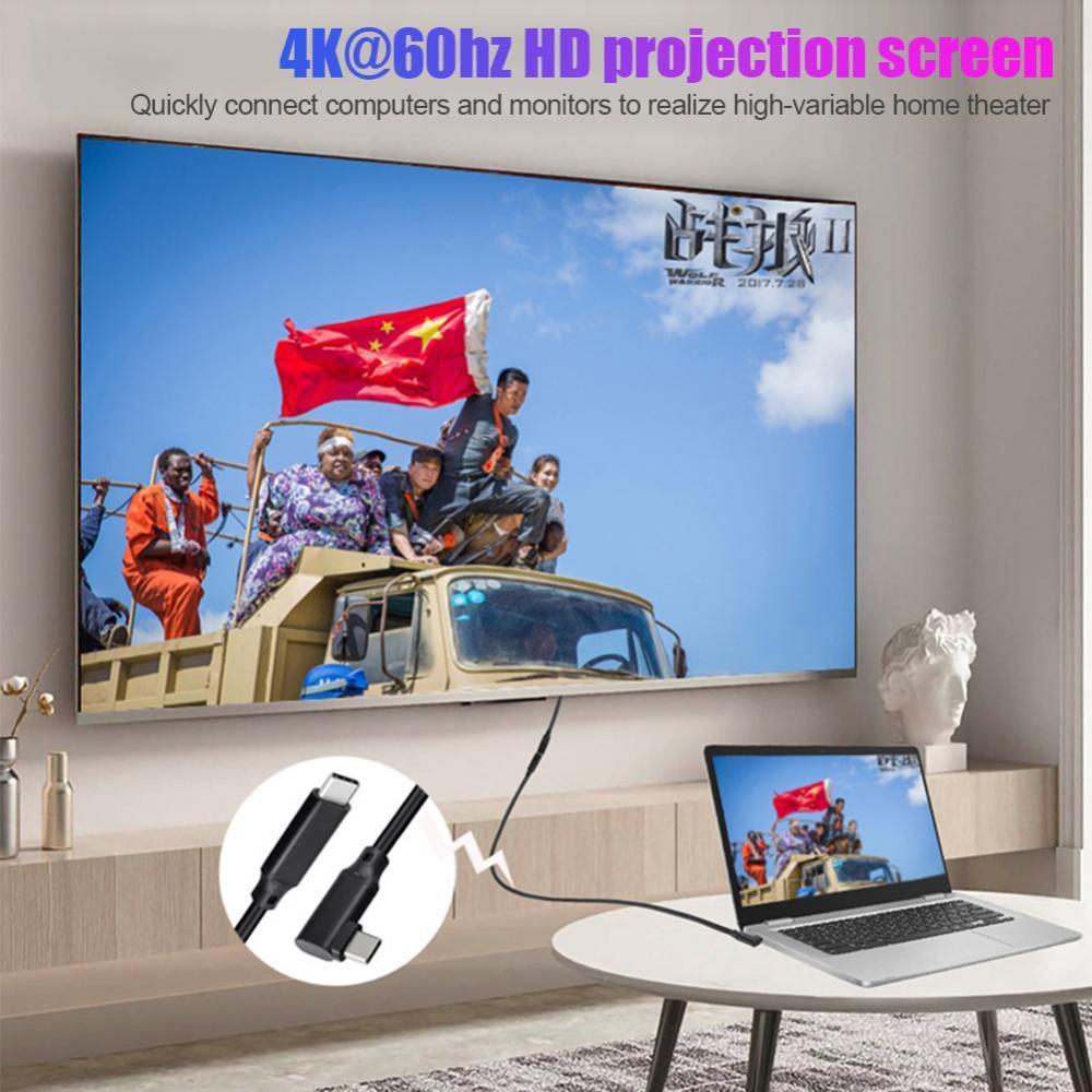 Dây Cáp DIGIFOUNDER 100W PD 5A USB3.2 Type-C 4K @60Hz 20Gbps USB-C Gen 2 Dành Cho Macbook Pro Nintendo Oculus Quest 1 2 VR Thunderbolt3