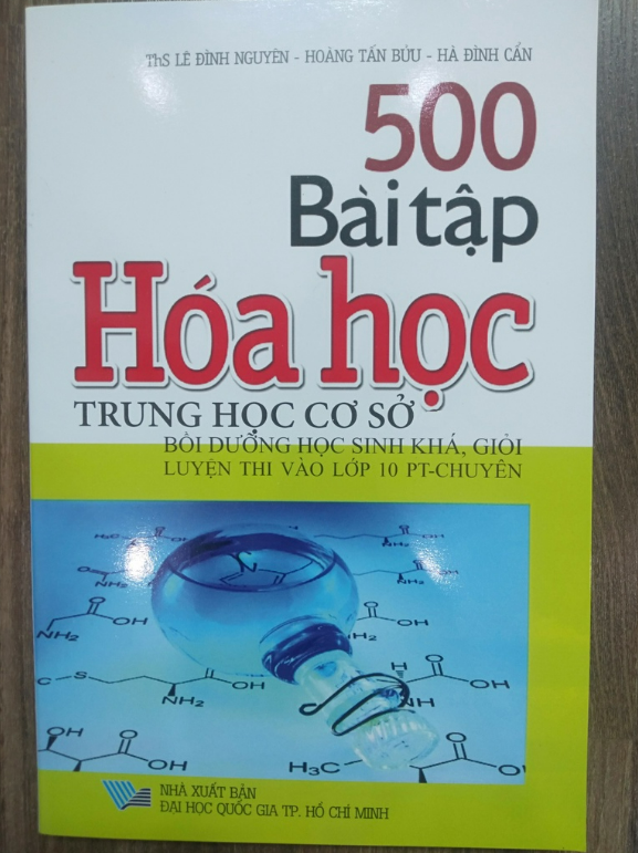 Sách - 500 Bài Tập Hóa Học THCS