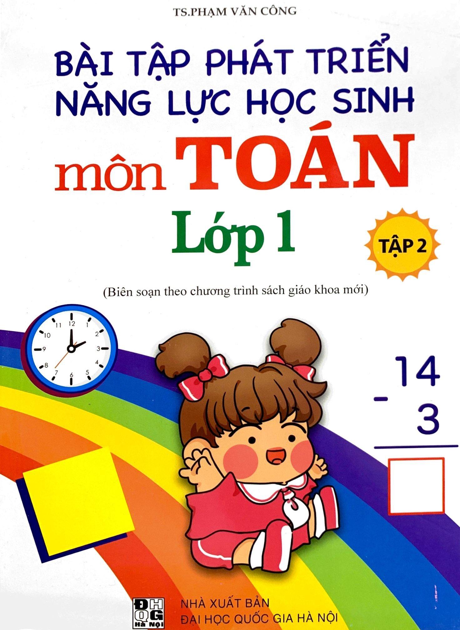 Bài Tập Phát Triển Năng Lực Học Sinh Môn Toán Lớp 1 - Tập 2