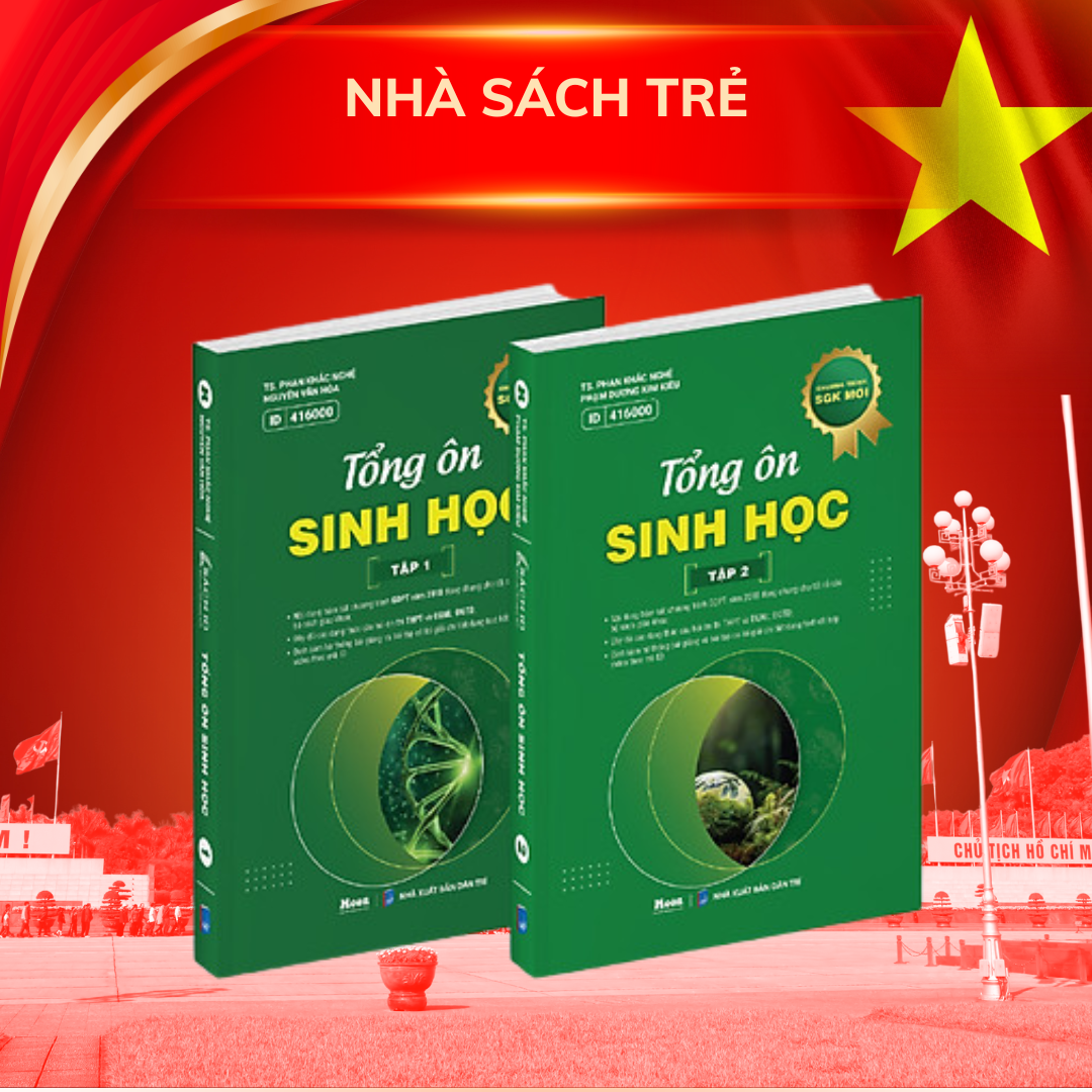 Tổng ôn Sinh học - Tập 1 + Tập 2 - MoonBook