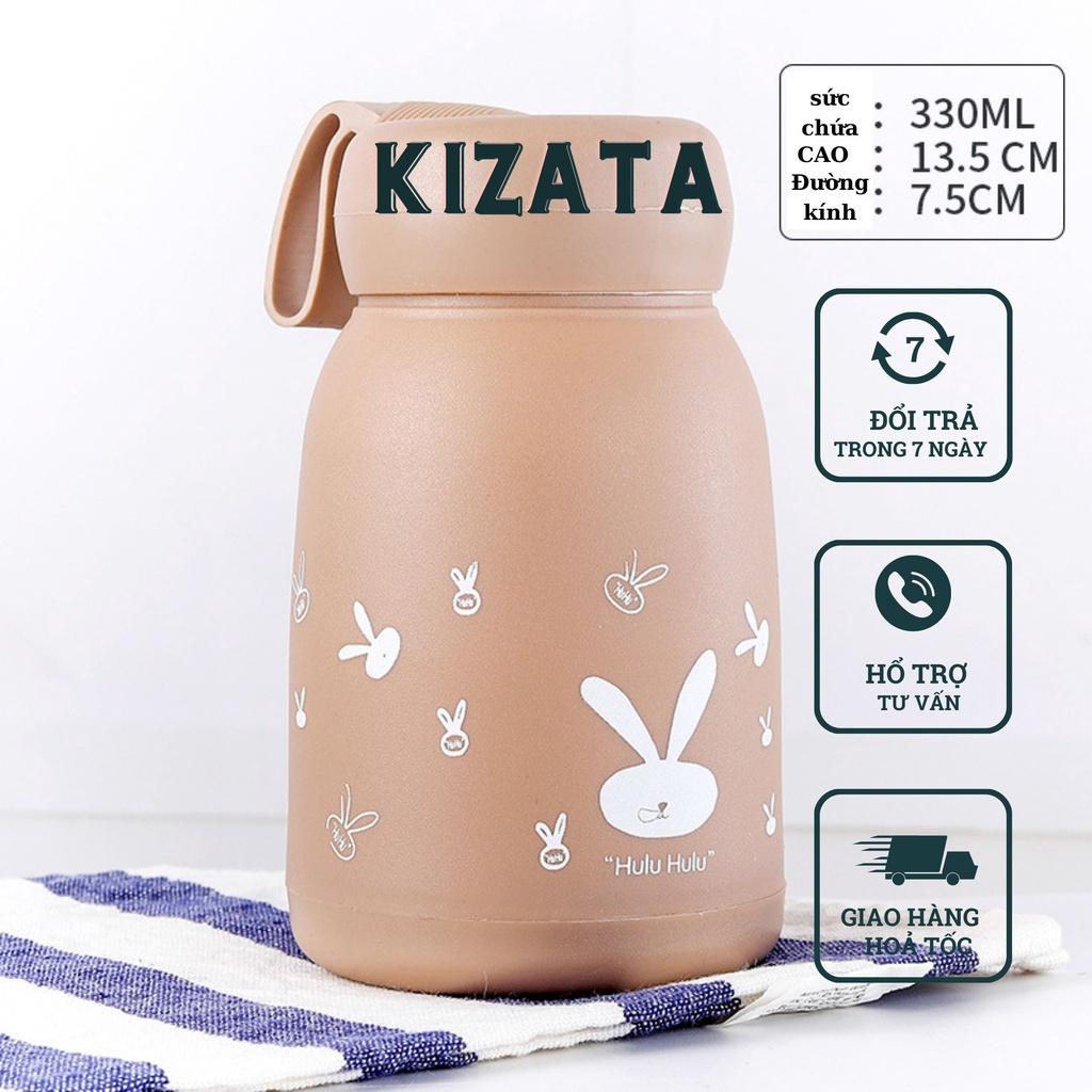 Cốc Thủy Tinh Hai Lớp Hình Thỏ Cute Ngộ Nghĩnh LT01