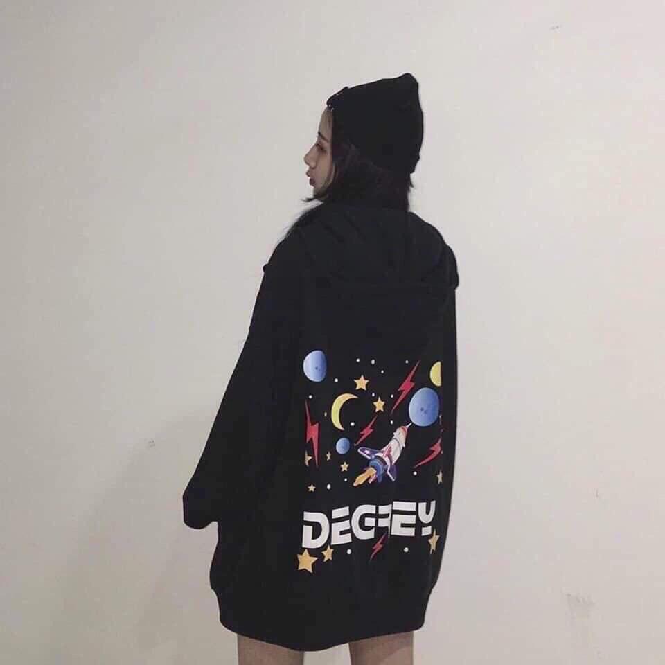 Áo hoodie thời trang nam nữ Degrey Sao Hỏa Cực Hot